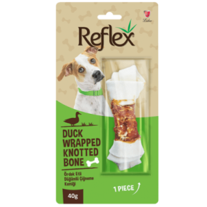 REFLEX ÖRDEK ETLİ DÜGÜMLÜ KEMİK 80 GR
